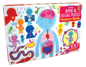 Human Body - Book & Jigsaw Puzzle (IR)(100 pcs)